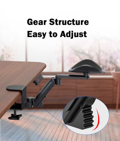 MOSTARY™ Ergonomic Desk Arm Rest Rotating Wrist Shoulder Support - Prevent Mouse Arm - MOSTARYSTORE™