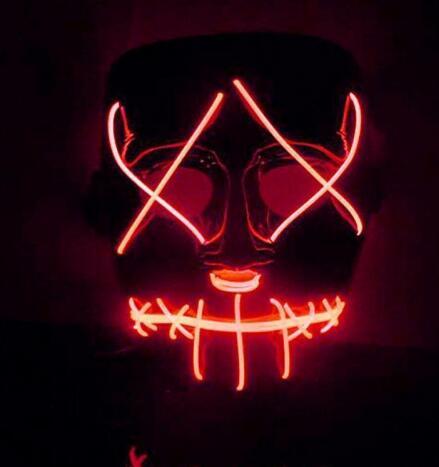 Halloween Led Glowing Full Face Mask - MOSTARYSTORE™