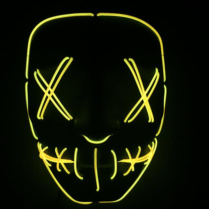 Halloween Led Glowing Full Face Mask - MOSTARYSTORE™