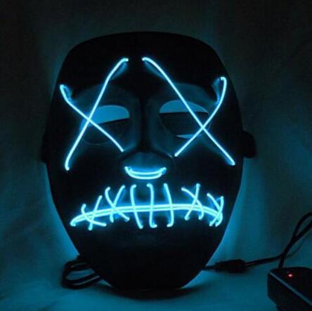 Halloween Led Glowing Full Face Mask - MOSTARYSTORE™