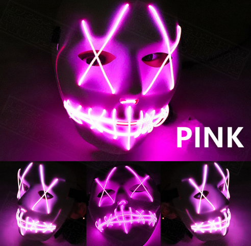 Halloween Led Glowing Full Face Mask - MOSTARYSTORE™