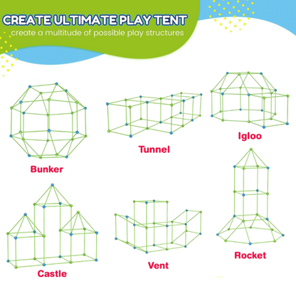 MOSTARY™ Fort Building Kit Diy for Kids - MOSTARYSTORE™