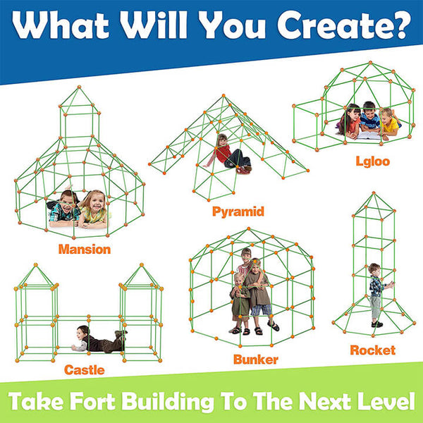 MOSTARY™ Fort Building Kit Diy for Kids - MOSTARYSTORE™