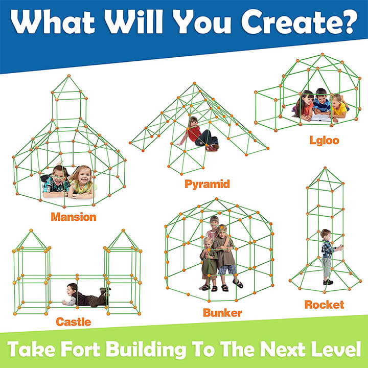 10 Forts to Build With Kids