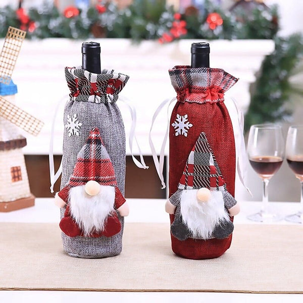 Christmas Sweater Wine Bottle Covers - Xmas Decorations for Home - MOSTARYSTORE™
