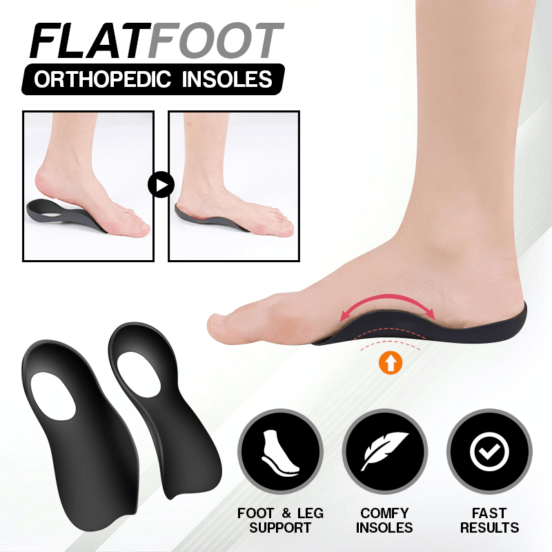 MOSTARY™ Flat Foot Orthopedic Insoles - MOSTARYSTORE™