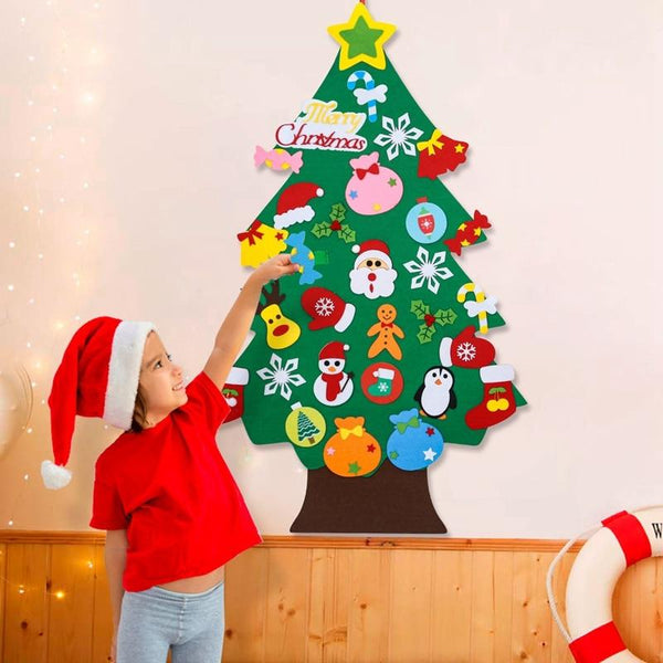 MOSTARY™ Kids DIY Felt Christmas Tree Decoration