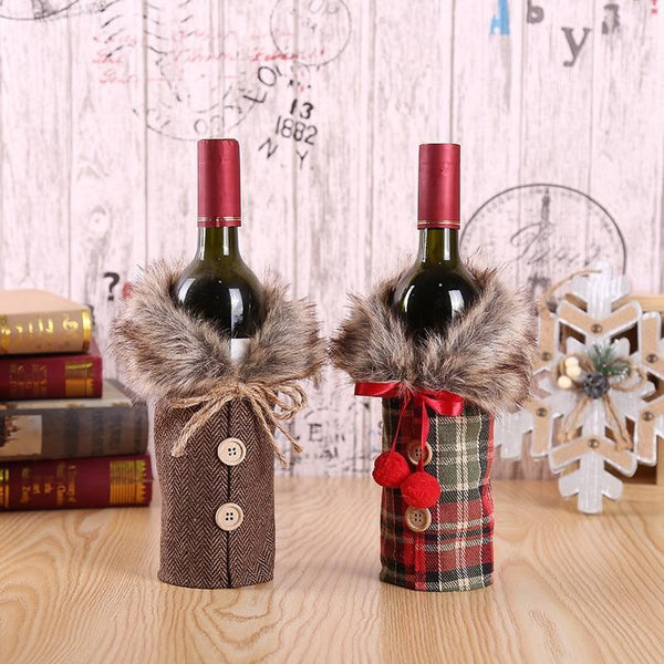 Christmas Sweater Wine Bottle Covers - Xmas Decorations for Home - MOSTARYSTORE™
