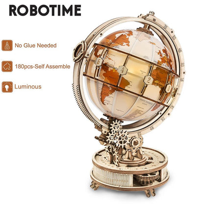 Luminous 3D Puzzle Globe - MOSTARYSTORE™